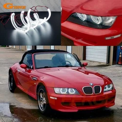 Excellent Ultra Bright DTM Style Led Angel Eyes Halo Rings DRL Retrofit Day Light For BMW Z3 1999 2000 2001 2002