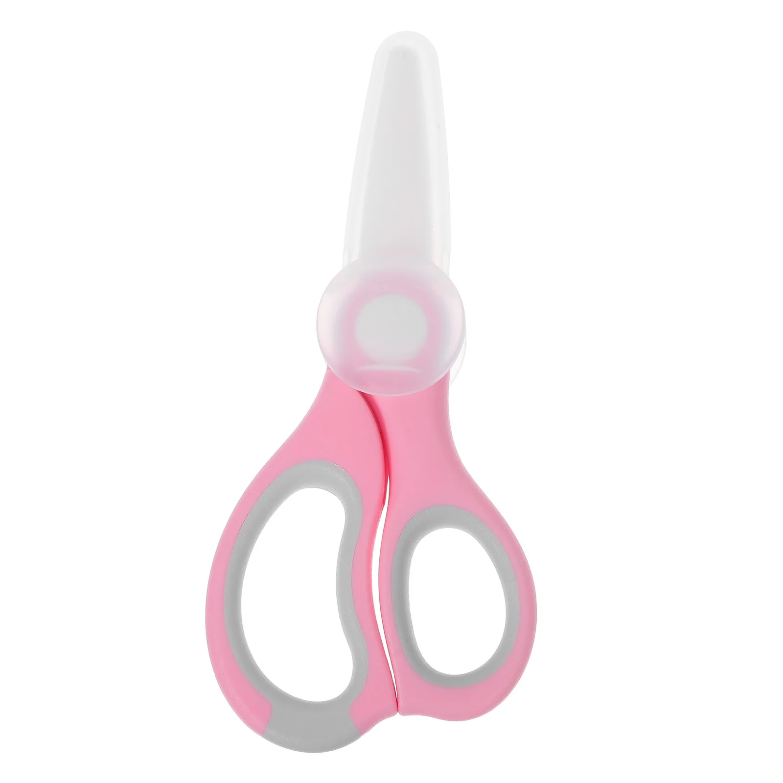 مقص طعام من السيراميك مقصات تقطيع محمولة للحوم والخضروات والفواكه وغطاء أمان وشملت مقص الطعام