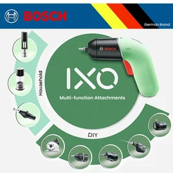 BOSCH IXO Accessories for IXO 7 Screwdriver Drill Drivers Torque Angle Corner Drill Cutter Adapter Spice Grinder Air Blower