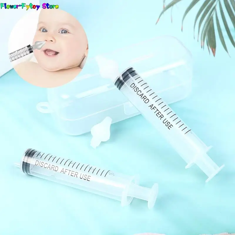 30ml 20ml Syringe Baby Nasal Irrigator Portable Infant Nose Cleaner Rinsing Device Soften nasal scab For Kids Children