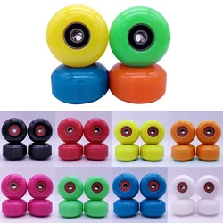 4Pcs สเก็ตบอร์ดล้อแบริ่ง52X32มม.95A นุ่ม Longboard ล้อสเก็ตบอร์ด ABEC-9แบริ่งลูกกลิ้งสเก็ตอุปกรณ์เสริมอะไหล่