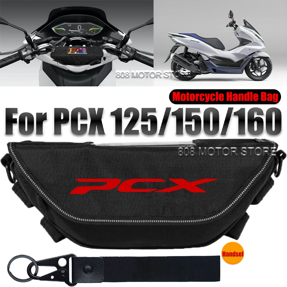 

For Honda pcx 125 150 160 Motorcycle accessories tools bag Waterproof And Dustproof Convenient travel handlebar bag