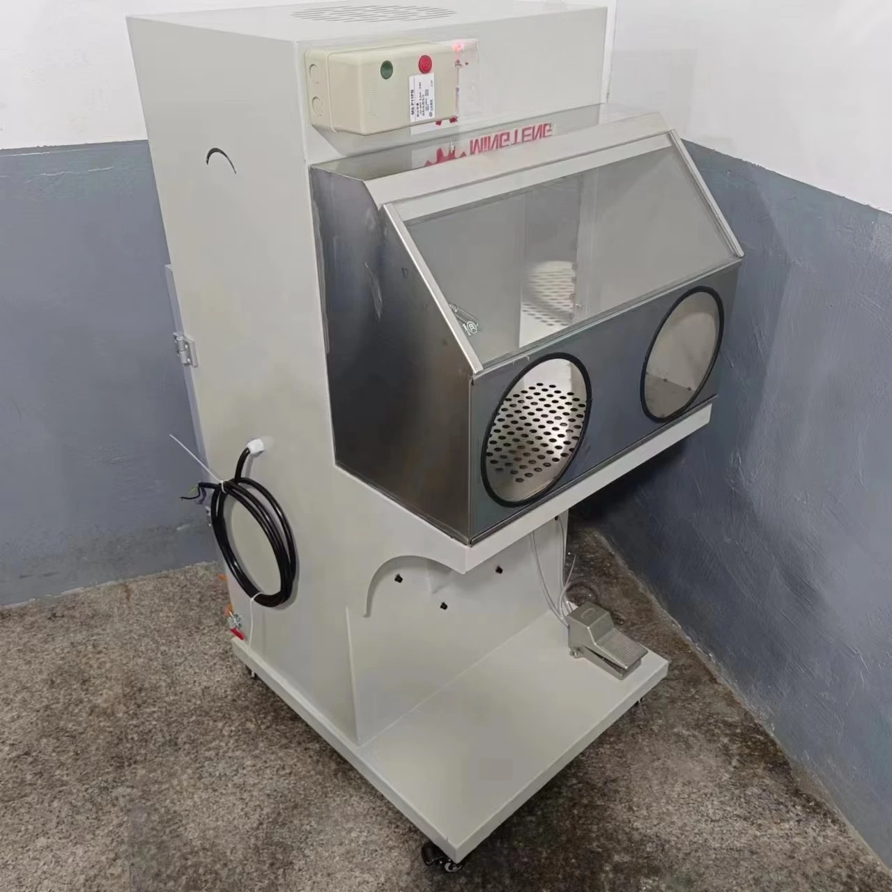 Sole Polishing Machine Manual Roughening and Shoe Grinding Table with Dust Collector