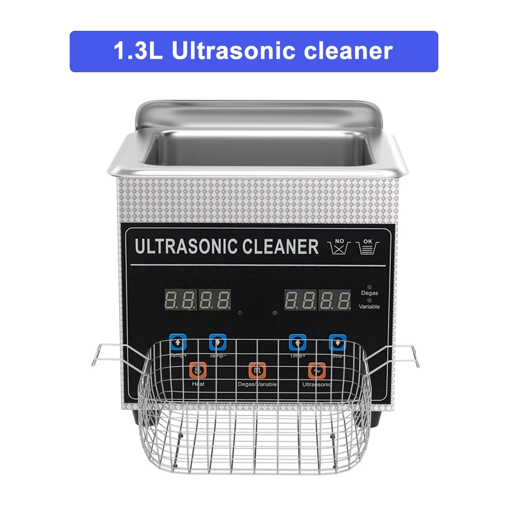 

Ultrasonic Cleaners 1L for Cleaning Dental Jewelry Retainer Manicure Glasses Washer Ultrasonic Washing Machine Tub Tray Bathtub