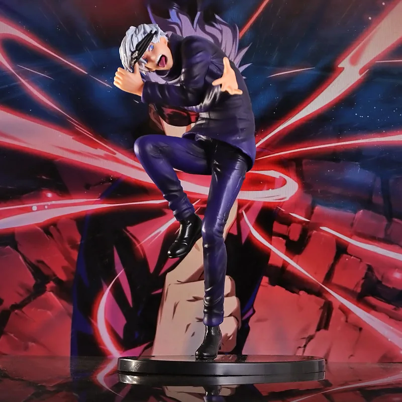 

Jujutsu Kaisen Gojo Satoru Standing Bend Yuta Okkotsu Yuji Itadori Figure Model Statue Anime Collectible Decor Gift