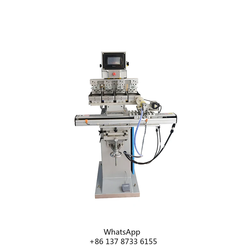 Taoxing Shuttle Back And Forth Ink Tray Semi-Auto Lens Pad Printer Glasses Leg Printing Machine For Mouse Pads