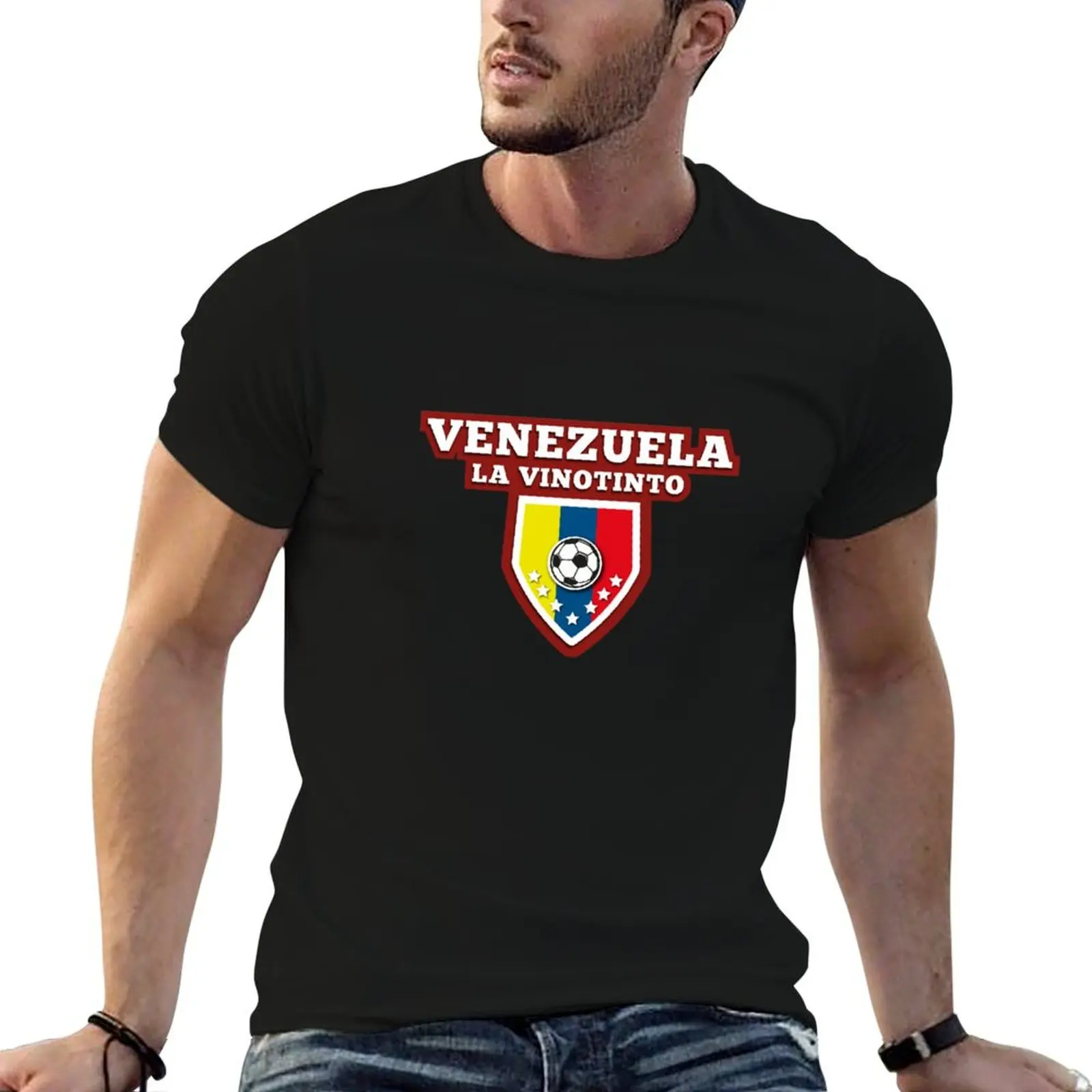 

Venezuela Futbol, La Vinotinto T-Shirt rapper graphic tees oversizeds blacks hippie clothes sweat shirts, men