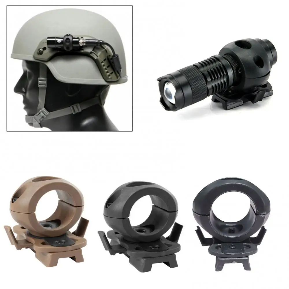 for Flashlight Hot Sale Outdoor Quick Release Clamp Holder Mount Fast Helmet helmet motorcycle каска строительная