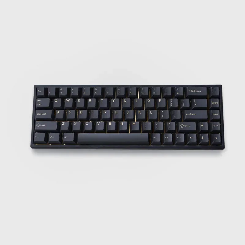 HE Switch keyboard Keydous NJ68-CP Magnetic RT Feature 3 modes bluetooth keyboard PBT Keycap Brass plate