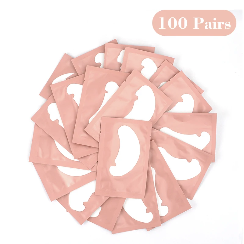 50 paar Auge Pads Für Wimpern Verlängerung Hydrogel Patches Für Wimpern U Förmigen Gel Pads Wimpern Verlängerung Liefert Patches Make-Up