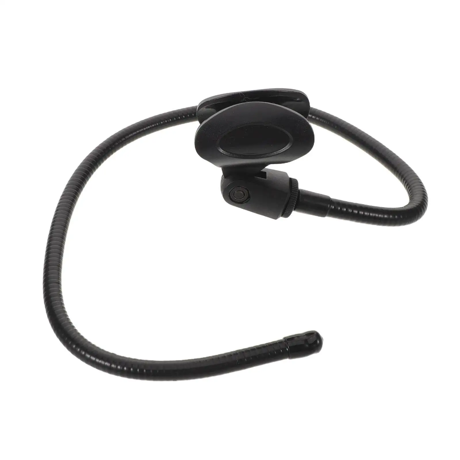 Neck Microphone Holder Hands-Free Adjustable Mic Stand for Musicians Magicians Portable Stage Live Streaming Outdoor Performance