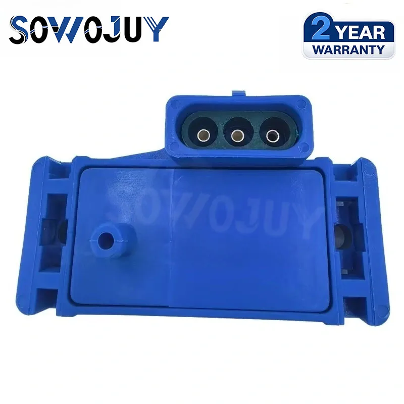 3Bar 12223861 16040749 Manifold Absolute Pressure Map Sensor For Cadillac Oldsmobile Chevrolet Camaro Chevy Pontiac Buick GM GMC