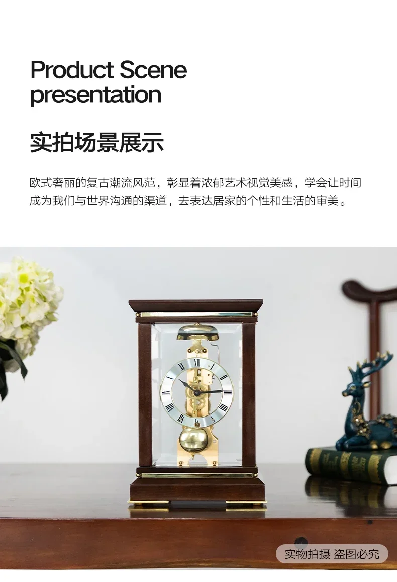 Simple Fashion Watch Home Table Watch Hallway Mechanical Bookshelf Pendulum Clock TV Cabinet Decorative Clock