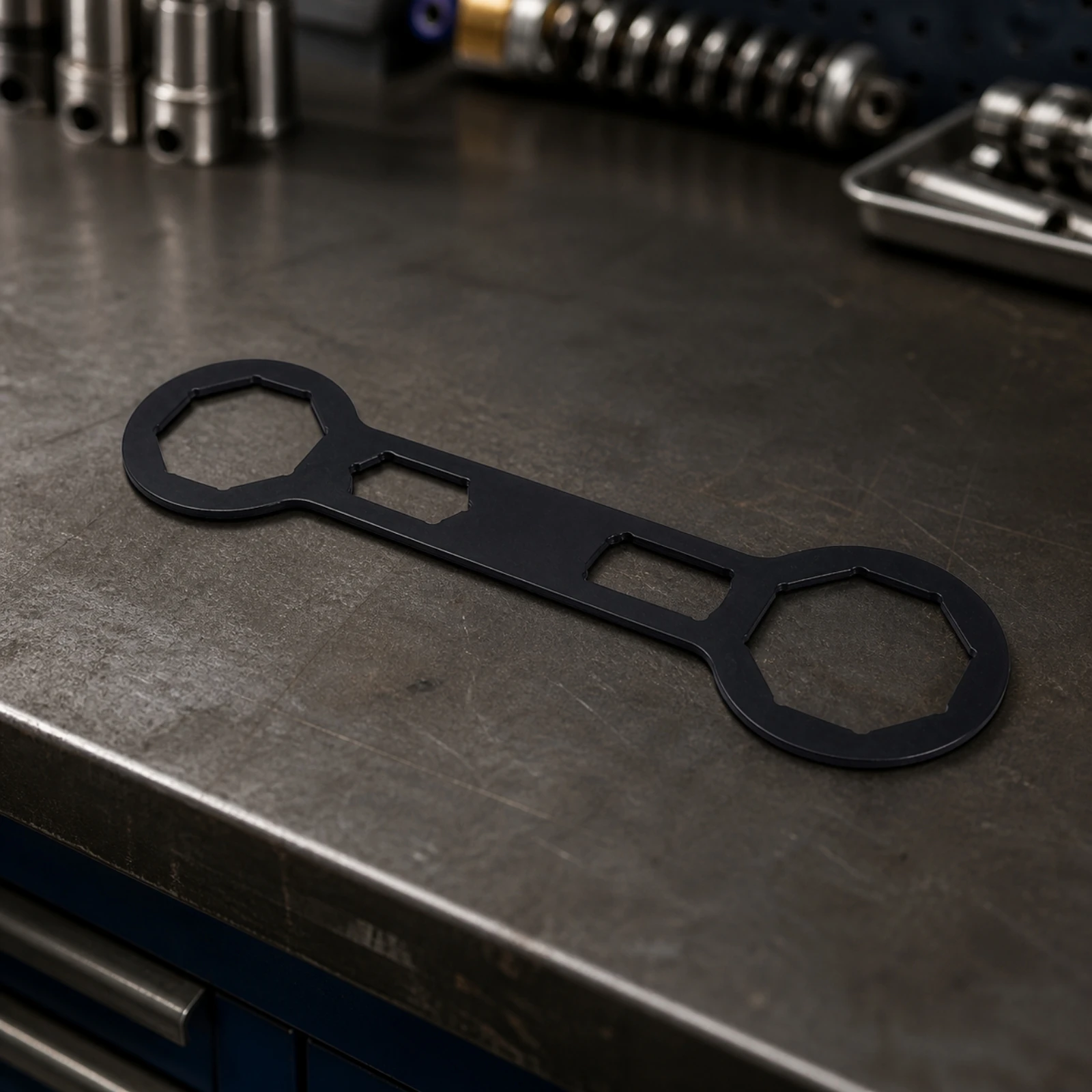 Motorcycle Front Shock Absorber Repair Tool Specialized CRF Shock-Absorption System Service Wrench Shock Spanner Wrench Slim