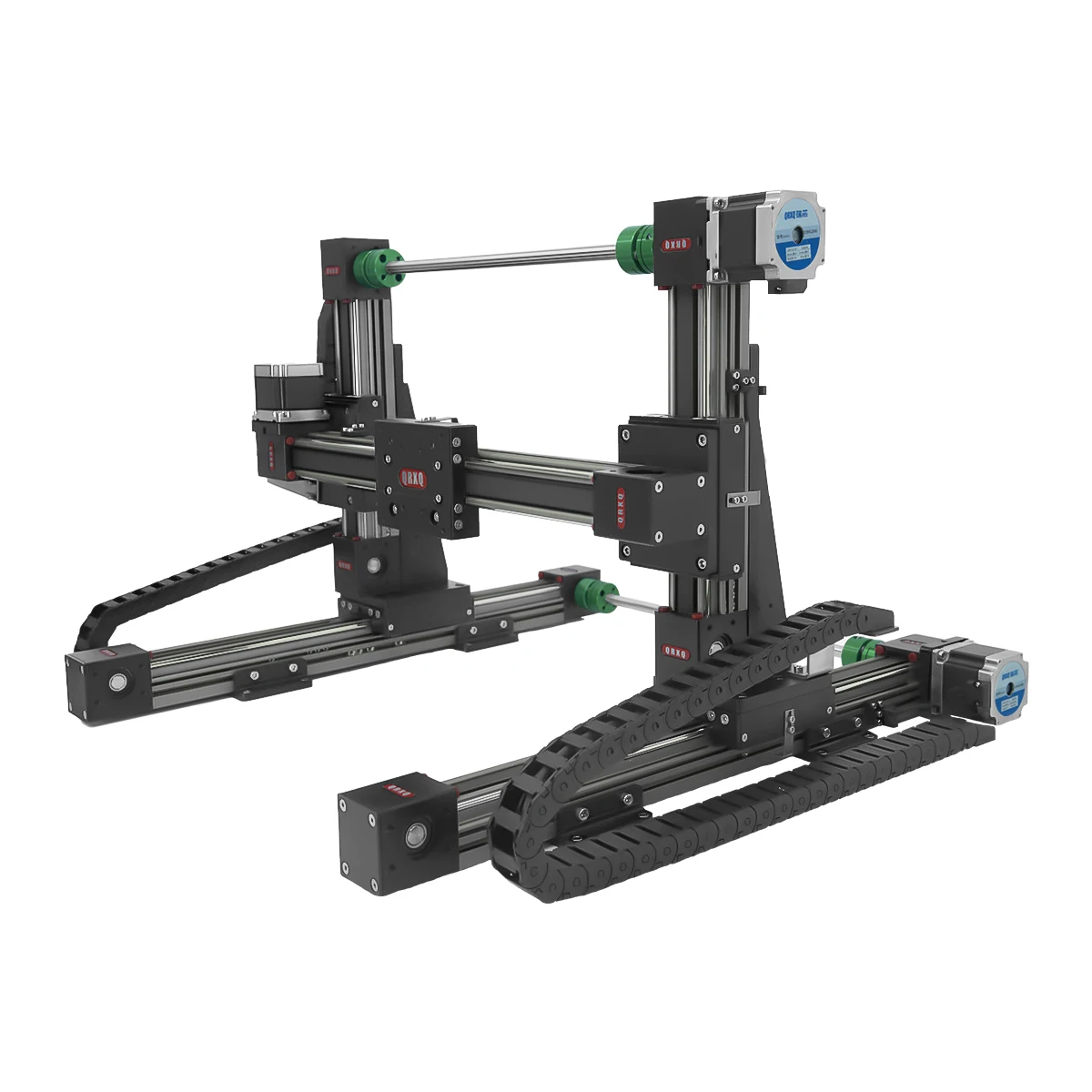 Gantry High Speed Low Noise Guide Double Rail Belt Drive Precision  Linear Stage Actuator