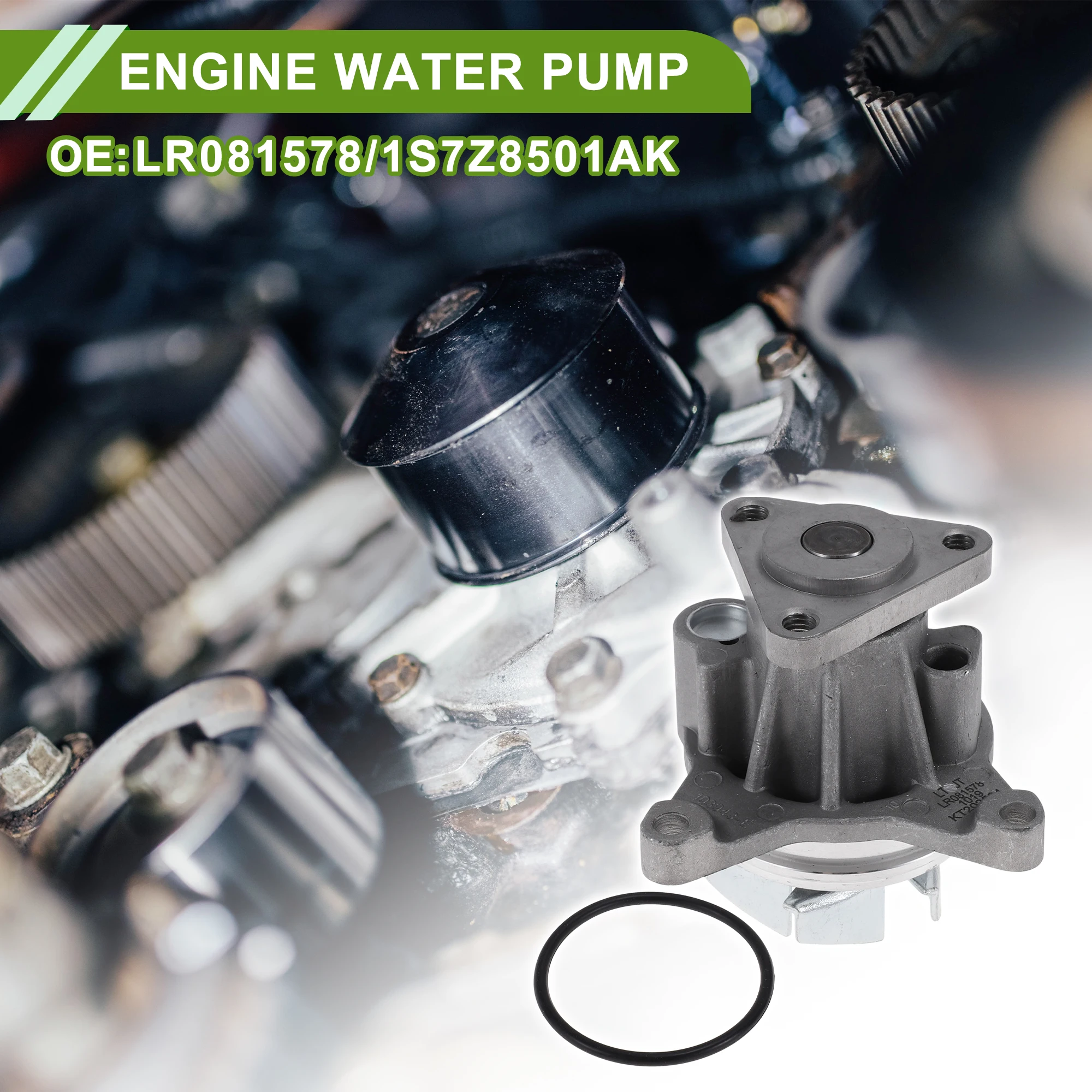 

UXCELL Engine Water Pump for FORD ECOSPORT 2018-2022 No.LR081578 Cooling Water Pump