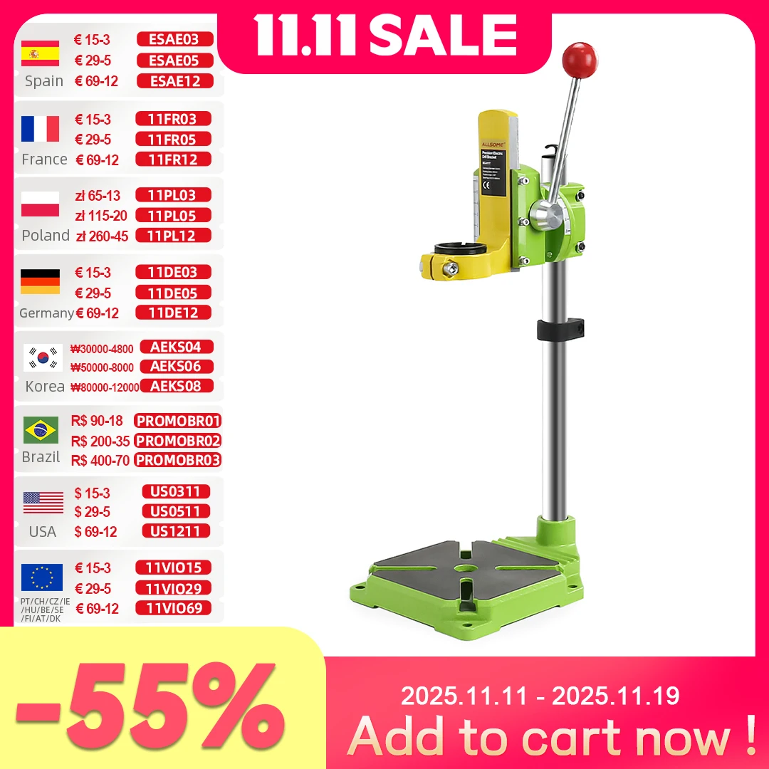 MiniQ BG6117 Bench Drill Stand