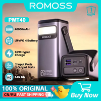 ROMOSS PMT40 Powerful Power Bank 40000mAh 65W Dual Way Fast Charging  External Battery For Xiaomi HUAWEI Laptop