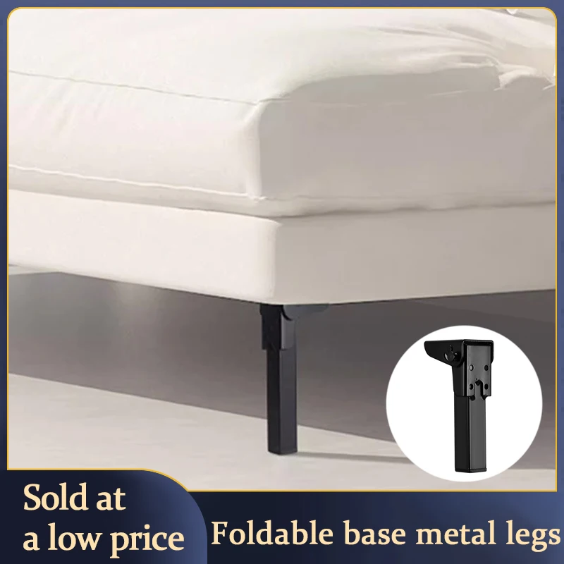 Foldable Table Feet Metal Legs Folding Support Feet Computer Desk Folding Legs Bed Support Legs Camping Table Tripod