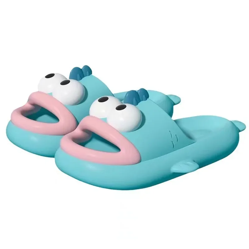 Tongue Slippers Fish Cloud Slides for Women Men Animals Slippers Open Toe Slide Sandals Flops Summer Non-Slip Beach Shower Shoes