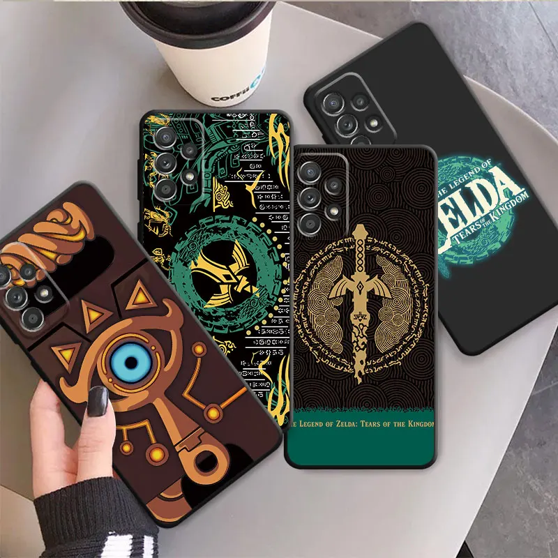 Phone Case for Samsung Galaxy A52 A53 A12 A32 4G A21S A13 5G A13 A72 A73 A22 A11 A42 A14 A33 A34 A54 A15 A25 The Legend of Zelda