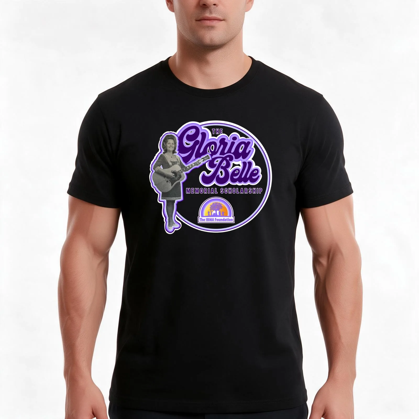 Gloria Bella T-Shirt, Summer Casual Cotton Tee, Oversized Streetwear Tops, Vintage Graphic Print, Loose Fit Short Sleeve