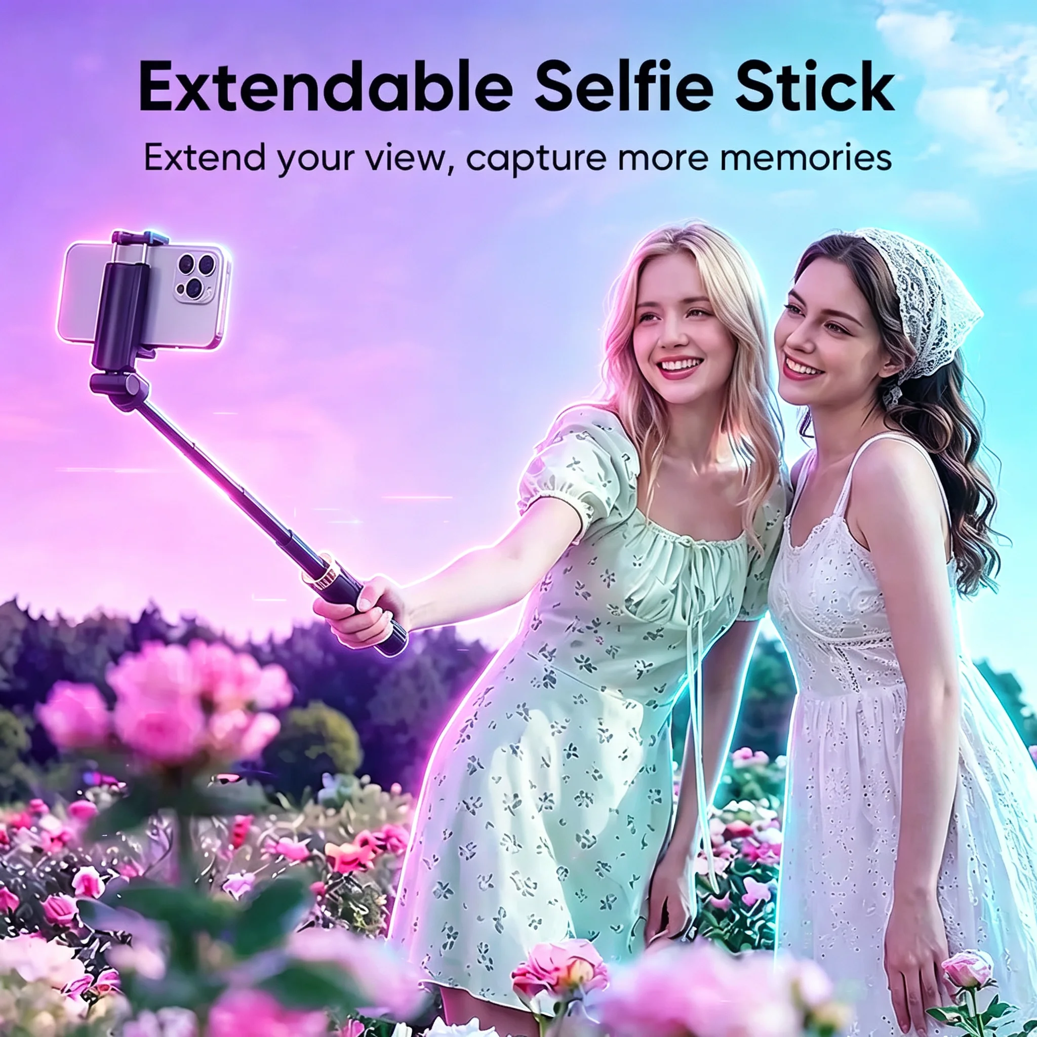 Universal Foldable Portable Selfie Stick Tripod Detachable Wireless Remote Controller Mini Multi Function Phone Holder