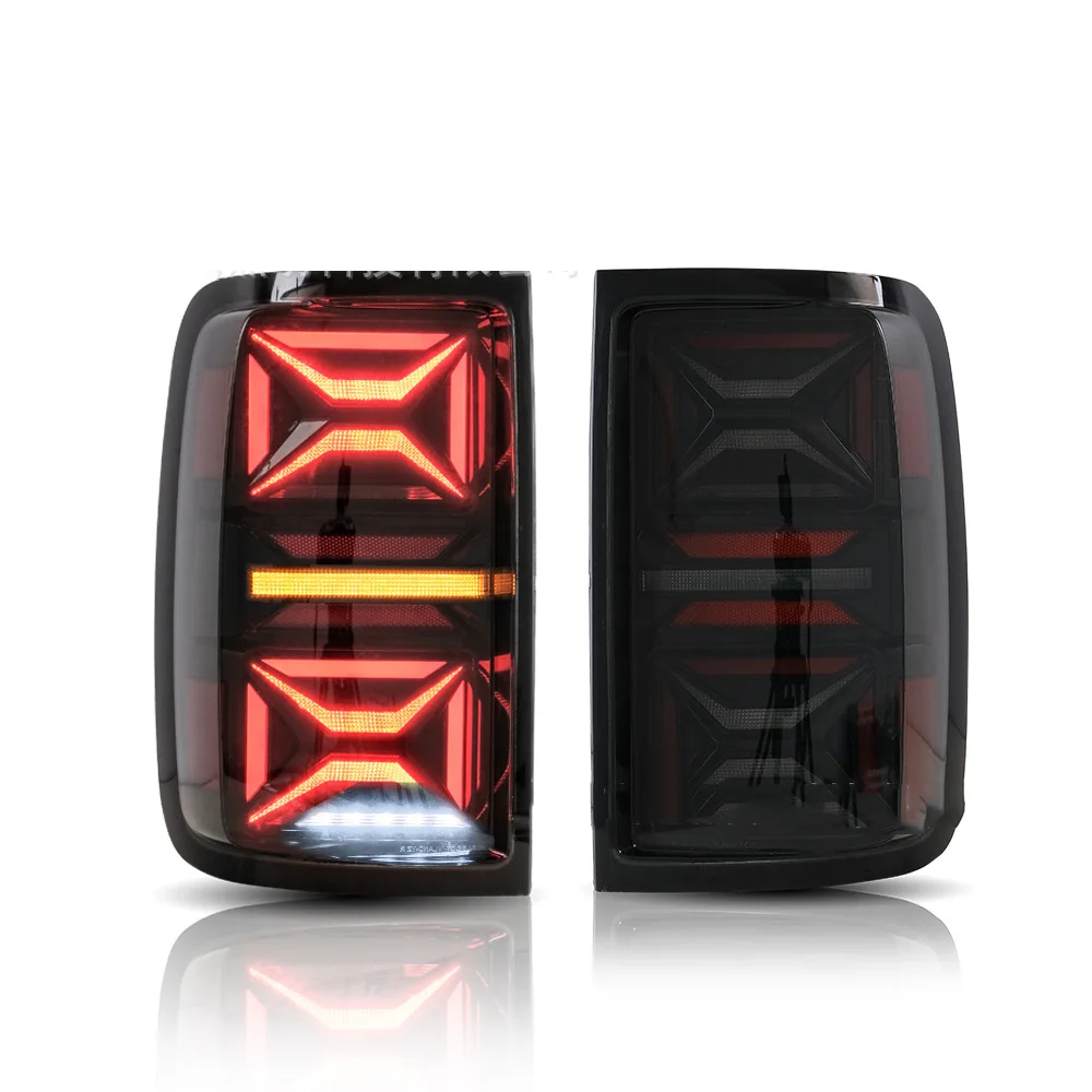 

For Volkswagen Amarok LED Tail Light Streamer Turn Signal Indicator LED Taillight Brake Reverse Parking Running Fog Lamp 10-Up