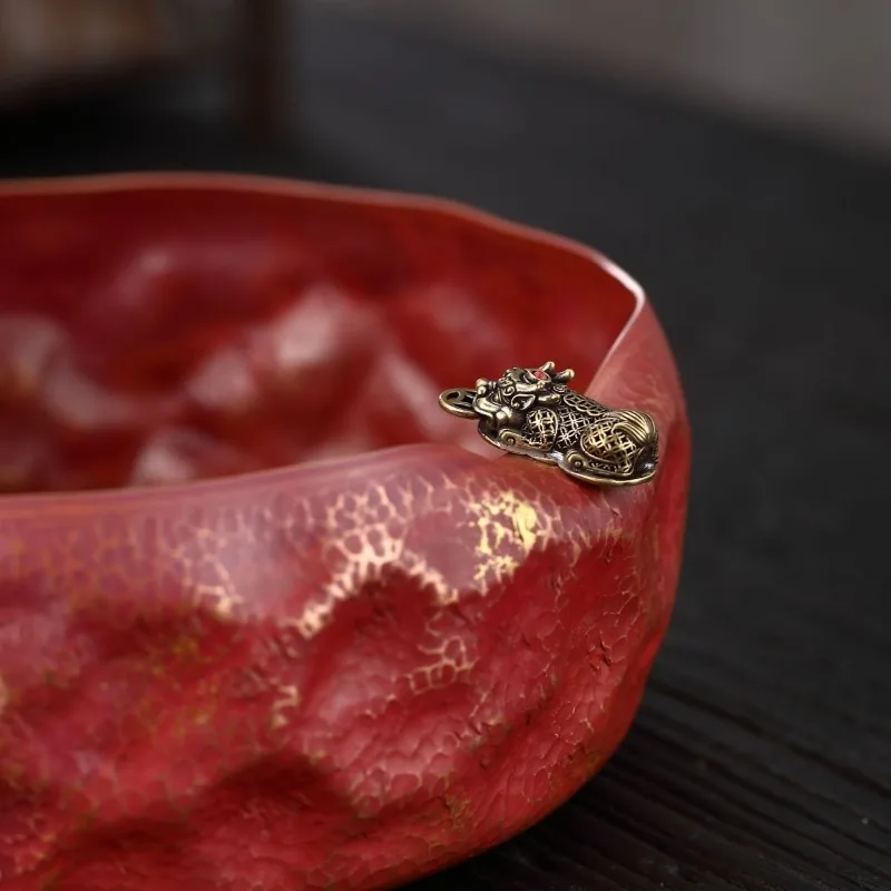 Copper Percussion Pibidi, Tea Wash, Retro Desktop Wash, Aschenbecher groß