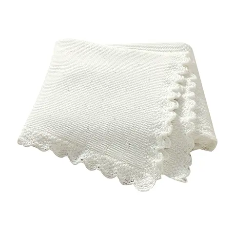 Cotton Baby Blankets Knitting Newborn Netural Monthly Stroller Bedding Swaddle Wrap Plaid 100*80cm Infant Kids Boys Girls Quilts