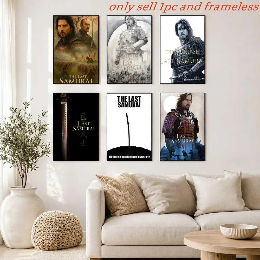 The Last Samurai Epic Warrior Poster Print Home Living Room Bedroom Entrance Bar Cafe Art Painting Decora