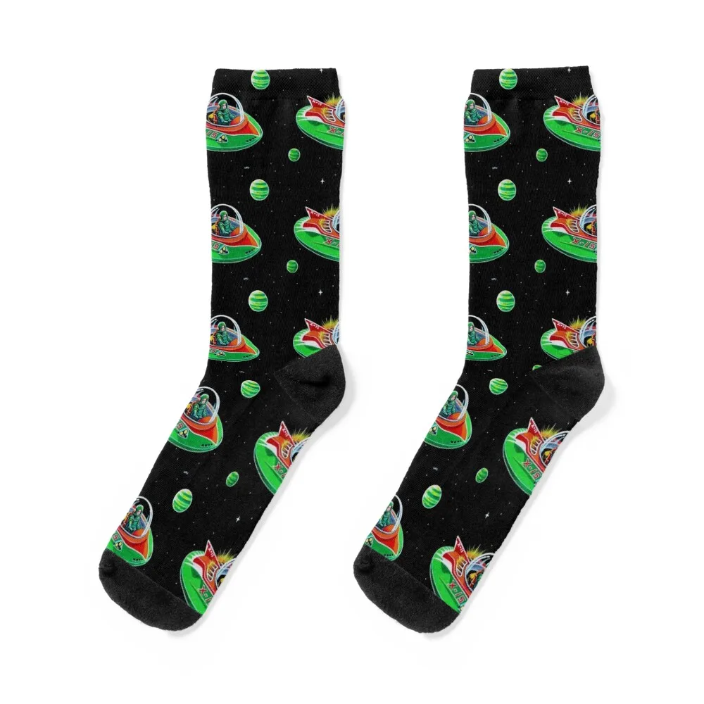 

X-15 FLYING SAUCER Socks Stockings gifts heated Women Socks Men's
