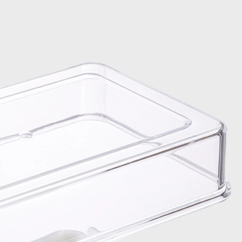 Plastic Butter Cutting Storage Box Transparent Cheese Cutter Slicer Keeper Tray Container with Lid