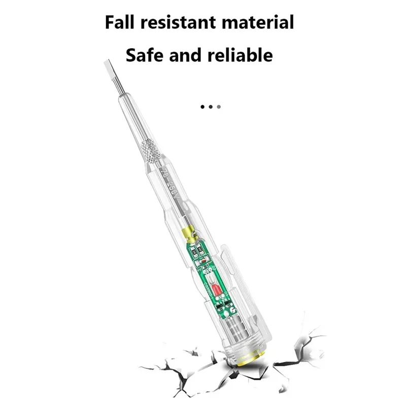 Тестер напряжения в упаковке, ручка-детектор напряжения переменного тока, тестер цепей 70-250 В, электрическая отвертка, индукционный детектор напряжения, ручка-ABHG