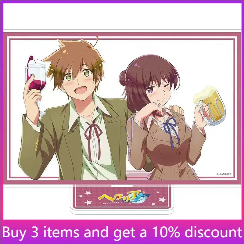 

Hetalia Anime Peripherals Feliciano Vargas Figure Acrylic Stand Ludwig Figurine Standing Plate Kiku Honda Desktop Ornament Toys