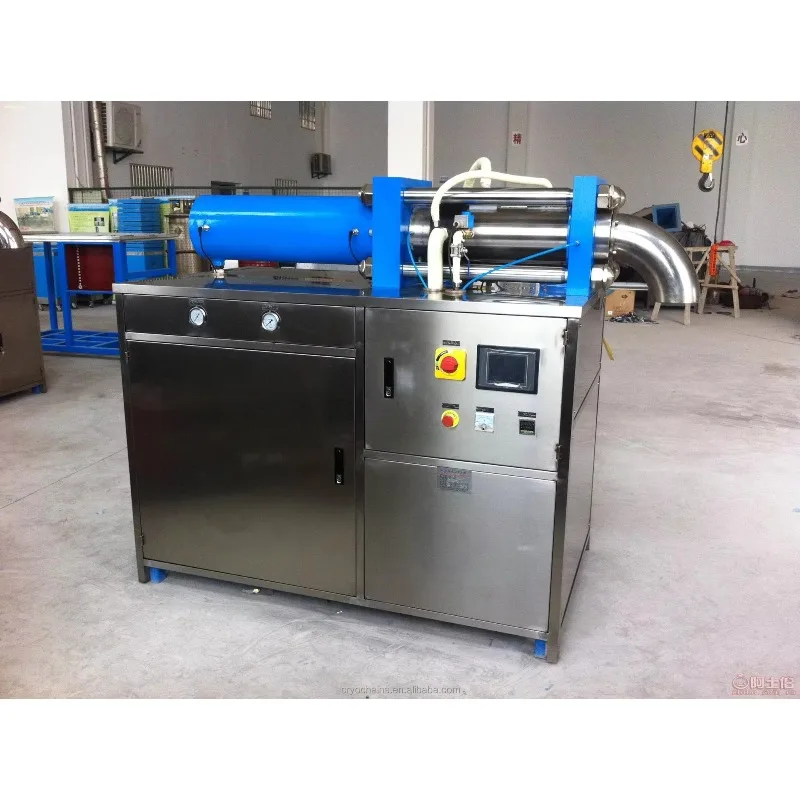 Dry Ice Pelletizer Dry Ice Making Machine 3mm CO2 Dry Ice Maker Customized Output 150kg h for Cold Chain Cold Storage Warehouse