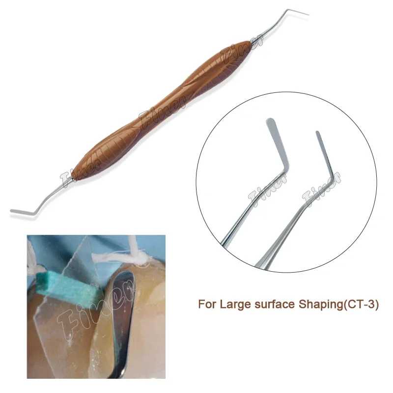 Dental Resin Spatulas, Silicone Handle Composite Filling Tool