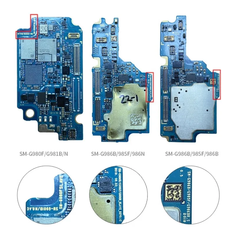 AMAOE Para Samsung S10-S25 Ultra Note 20 Plantilla de Reballing de Capa Intermedia Plantilla de Estaño para Reparación de Placa Madre 2