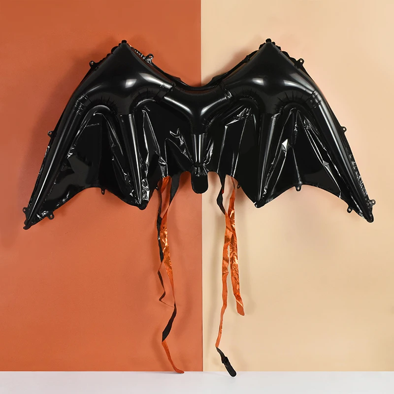 

Halloween Bat Wings Balloon Back Hanging Inflatable Foil Balloon Holiday Children's Day Party Decoration Photo Props Kids Toy