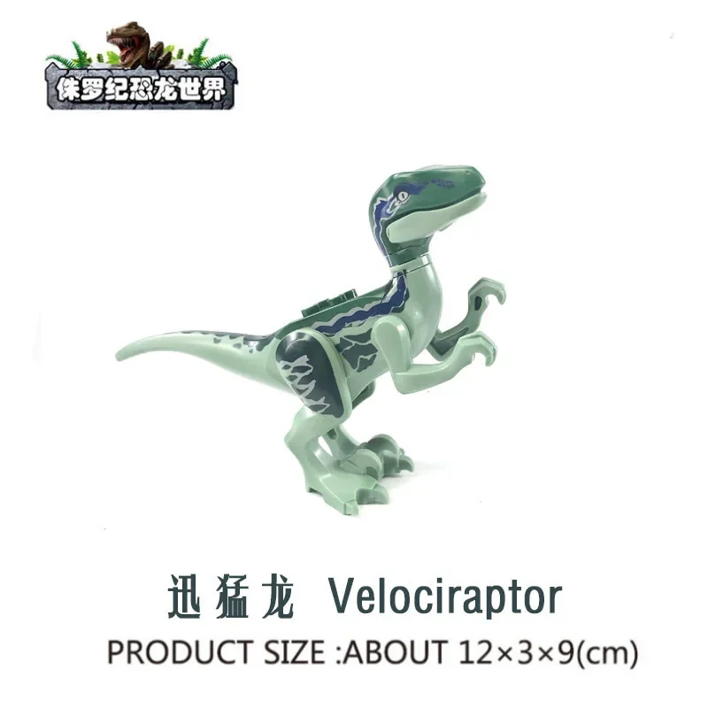 DIY Building Block Tyrannosaurus Rex Triceratops Velociraptor Pterosaur Triceratops Crested Dragon toys for children gifts