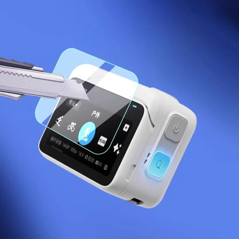 Cubierta protectora de pantalla de vidrio templado duro para Insta360 GO 3, lente de cámara de acción, película de pantalla LCD, funda GO3, accesorios