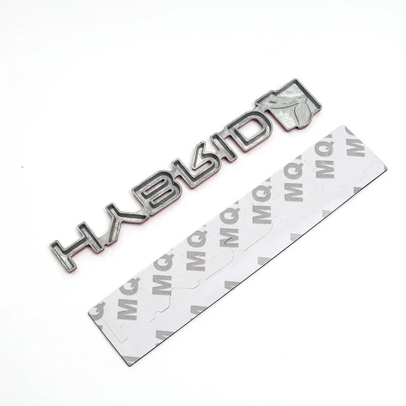 3D Metal HYBRID Car Sticker Emblem Badge for Hybrid Logo Toyota Prius Camry Crown Auris Rav4s Ford S-MAX Fusion Explorer Limited