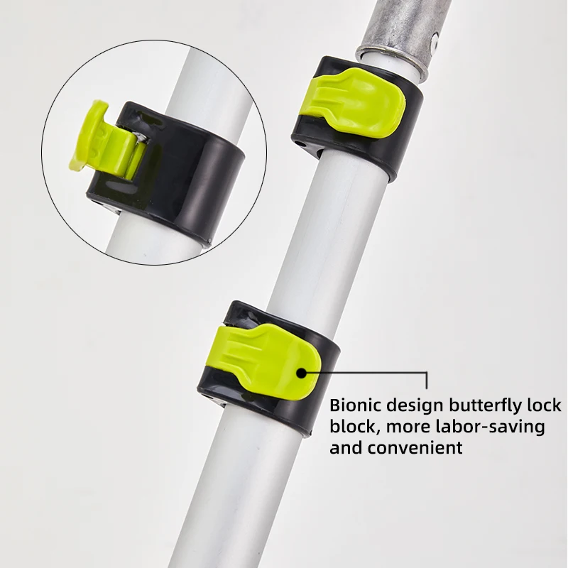 عالية الجودة 2 متر تلسكوبي سبائك الألومنيوم القطب تمديد قضبان الصناعية الصف سهلة الوجه أقفال أدوات يدوية OEM ODM المدعومة #5