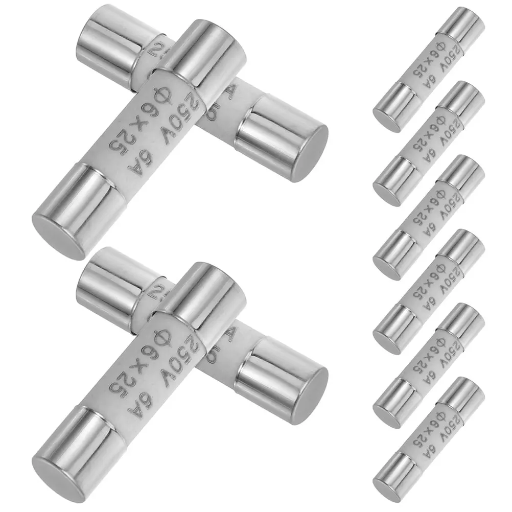 

20pcs Ceramic Fuse Tubes for Digital Multimeter Replacement Experiment Accessories Versatile Application Wide Usage
