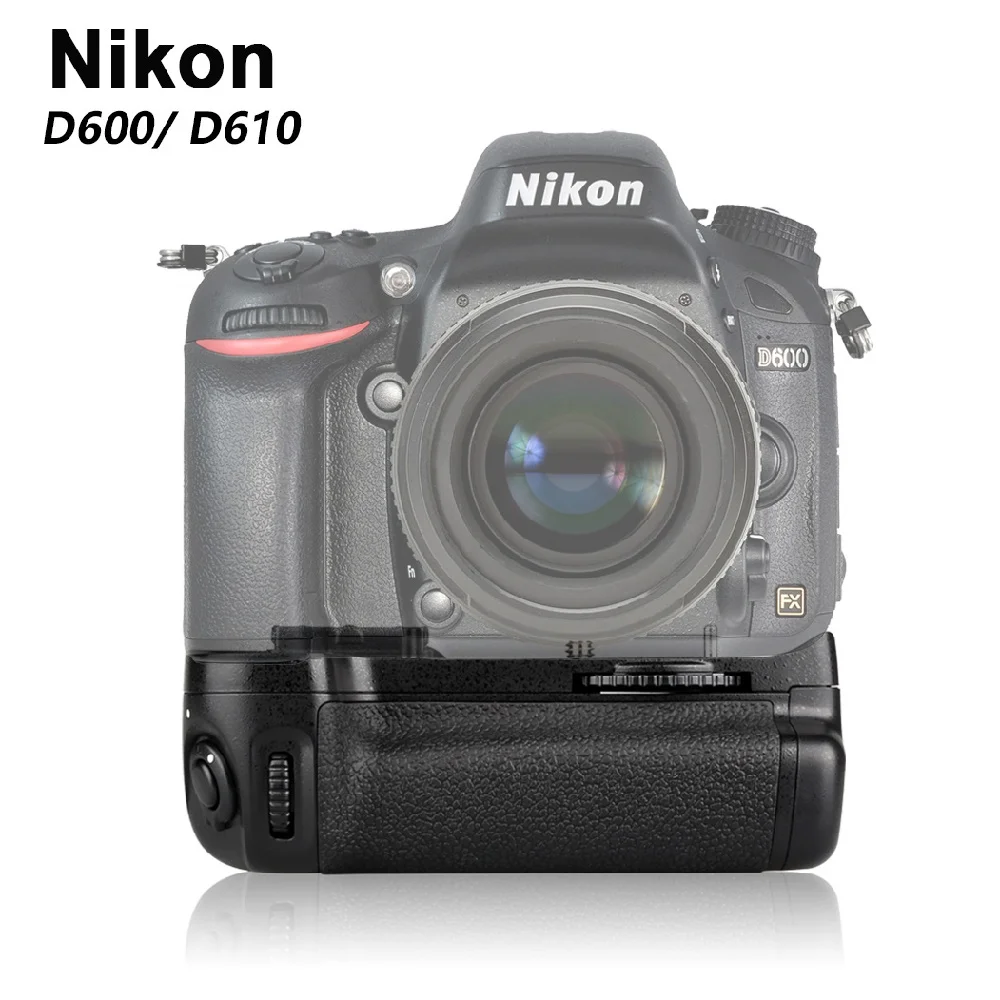 Meike MK-D600 Vertical Battery Grip for Nikon D600 D610 Camera as MB-D14 MBD14 EN-EL15