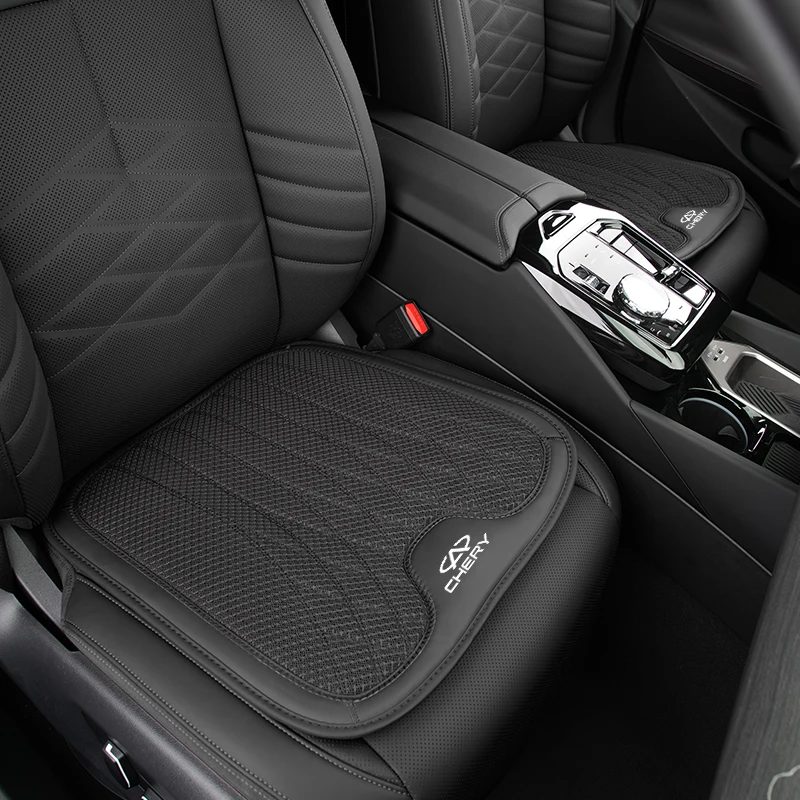 Car Ice Silk Seat Cushion Breathable Seat Cover Anti-Slip Pad Interior For Chery Tiggo 5 2 3 7 PRO 8 5X IQ QQ Fulwin Face