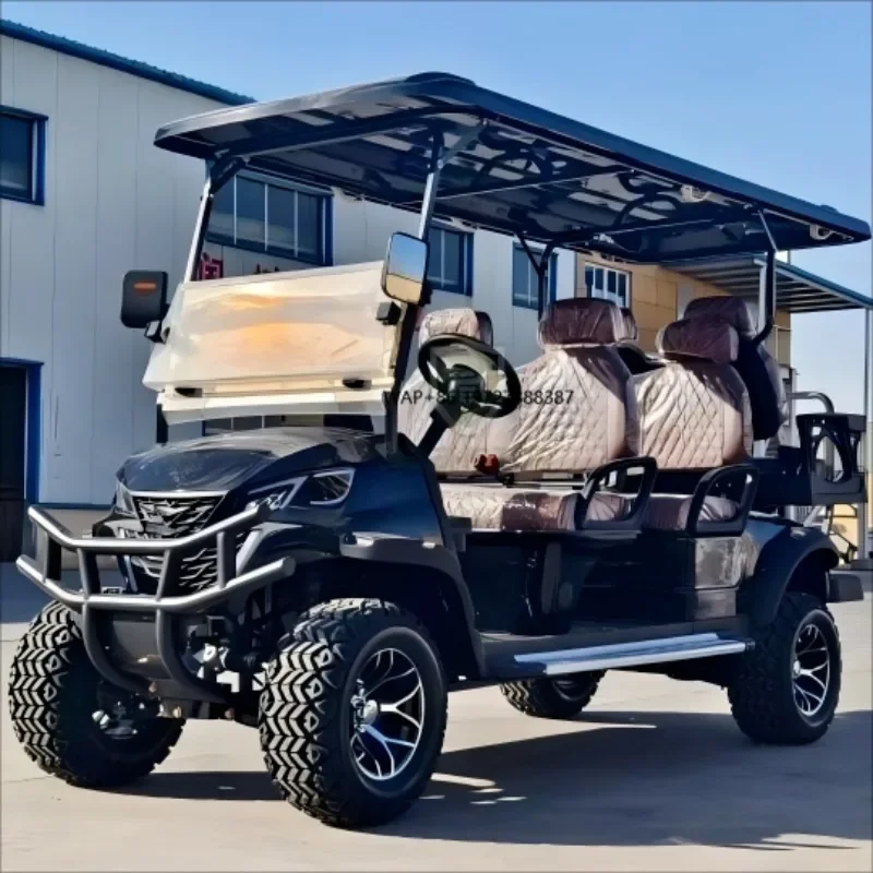 

6 Walking Buggy Cart Hand Carts Best Road Electric Caddy Gas Fast 8 Legal Trolley Sale Passenger Utility Club Golfcar