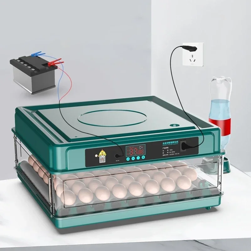 Eggs Incubator Auto Turner Temperature Control 12 24 38 For Chicken Goose Bird Quail Incubation Equipment Hatchery Poultry Tool