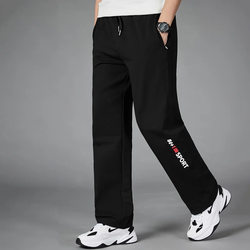 

Men Loose Casual Sweatpants Mens Homewear Straight Active Trousers Tracksuit Jogging Sportswear Joggers Training Pants Stripe