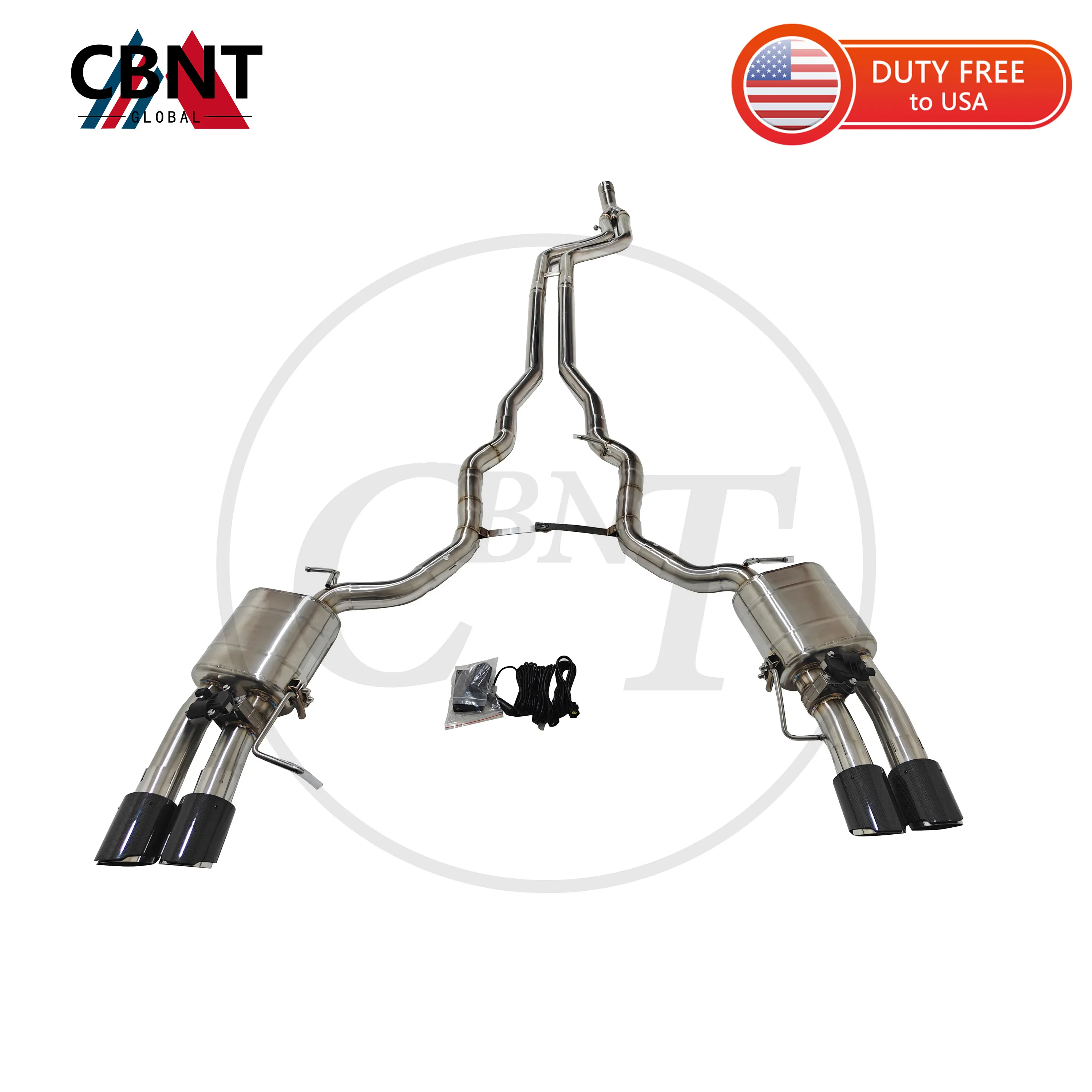 

CBNT for BMW 535i F10 N55 3.0T Valvetronic Exhaust Valved Muffler Remote Control Catback SS304 Exhaust Systems